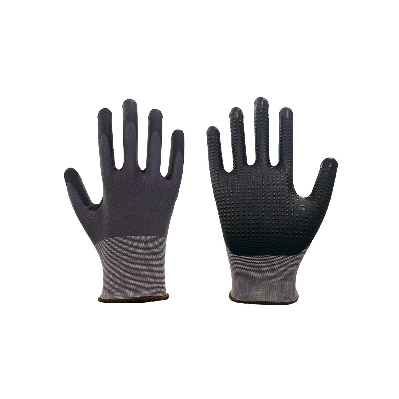 Handskar med pärlor i nylon och spandex